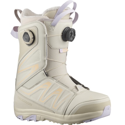 Salomon Ivy BOA SJ BOA Cream Peach Fuzz Womens Snowboard Boots